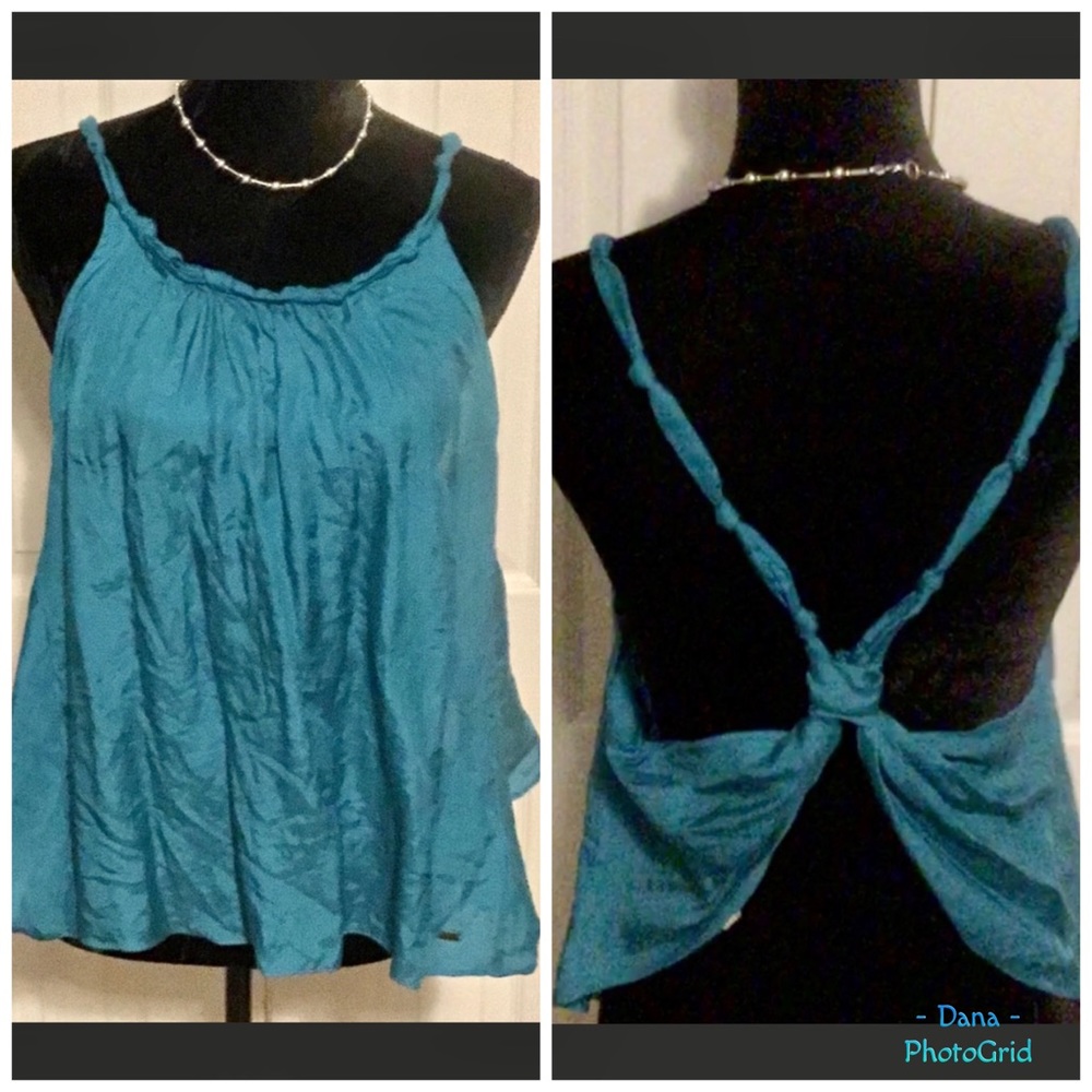 Sexy open back tank top